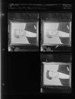 Re-photo of Pat Corey (3 Negatives (October 24, 1955) [Sleeve 45, Folder d, Box 7]